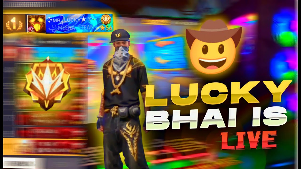 GRANDMASTER RANK PUSH WITH LUCKY BHAI - YouTube