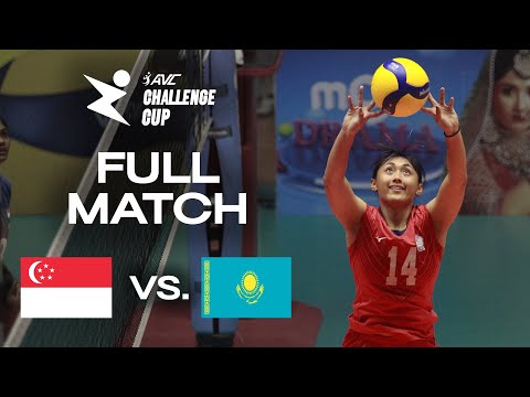 SGP vs KAZ AVC Challenge Cup 2024 Pool Play