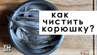 как правильно чистить корюшку? Поварские секреты