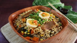 Cómo hacer ramen con fideos instantáneos  ¡Muy sencillo y sabroso!