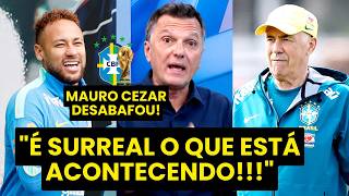 MAURO CEZAR: 'NEYMAR IS NOW A LEADER??? FOR GOD'S SAKE! CIRCUS!!! And ANCELOTTI in the NATIONAL T...