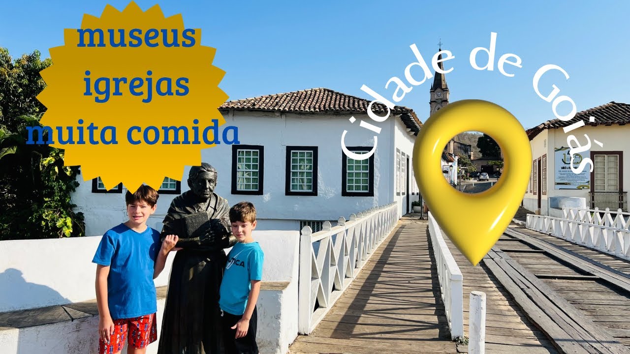 Cidade de Goiás, Goiás ou Goiás velho. A cidade mais charmosa do estado de Goiás