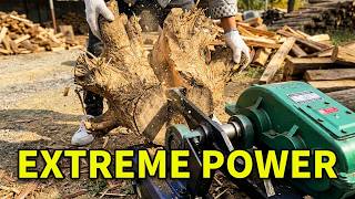 Creator Center Woodworking Machinery Multi functional Time saving#rural #firewood