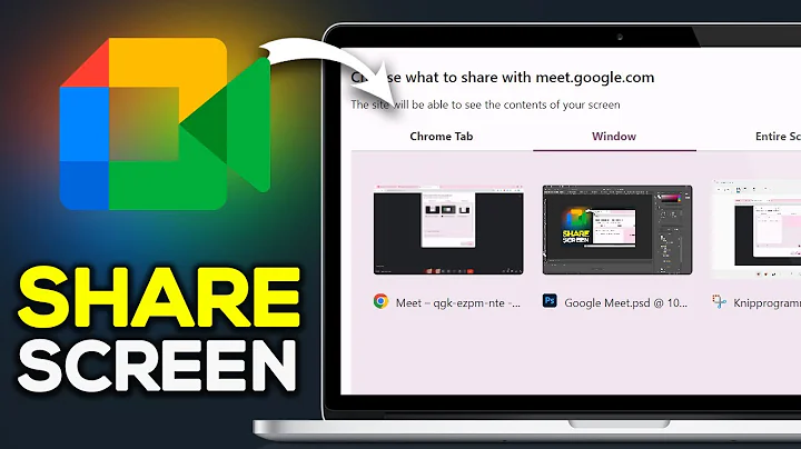 How To Share Screen On Google Meet - Easy guide