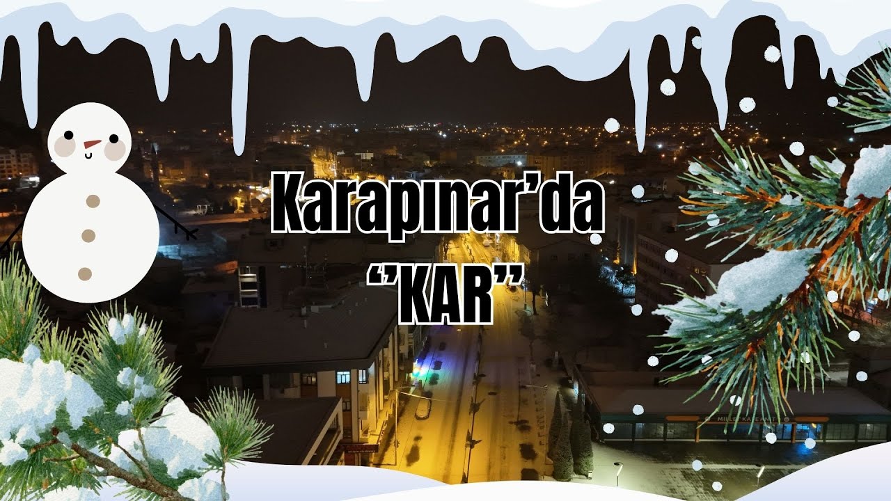 Karapınar'da ''KAR'' - 2026