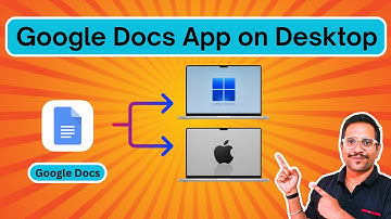 Google Docs Desktop App for Windows/Mac PC