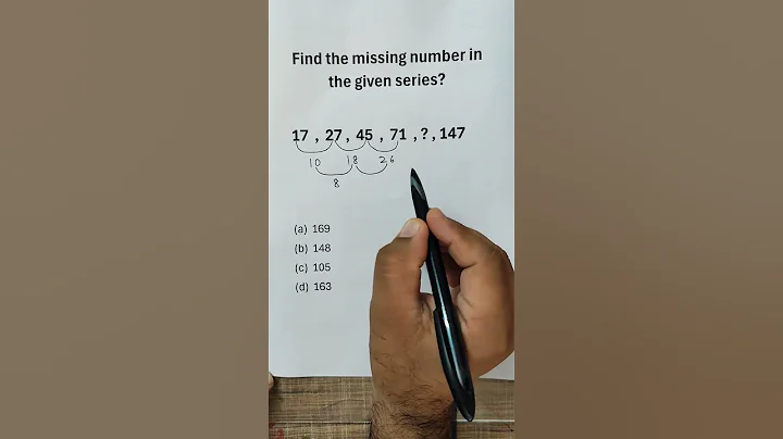 Find the missing Number | #csat  #shorts #reasoning #maths  #upsc #ssc #ntpc @SinghMathematician
