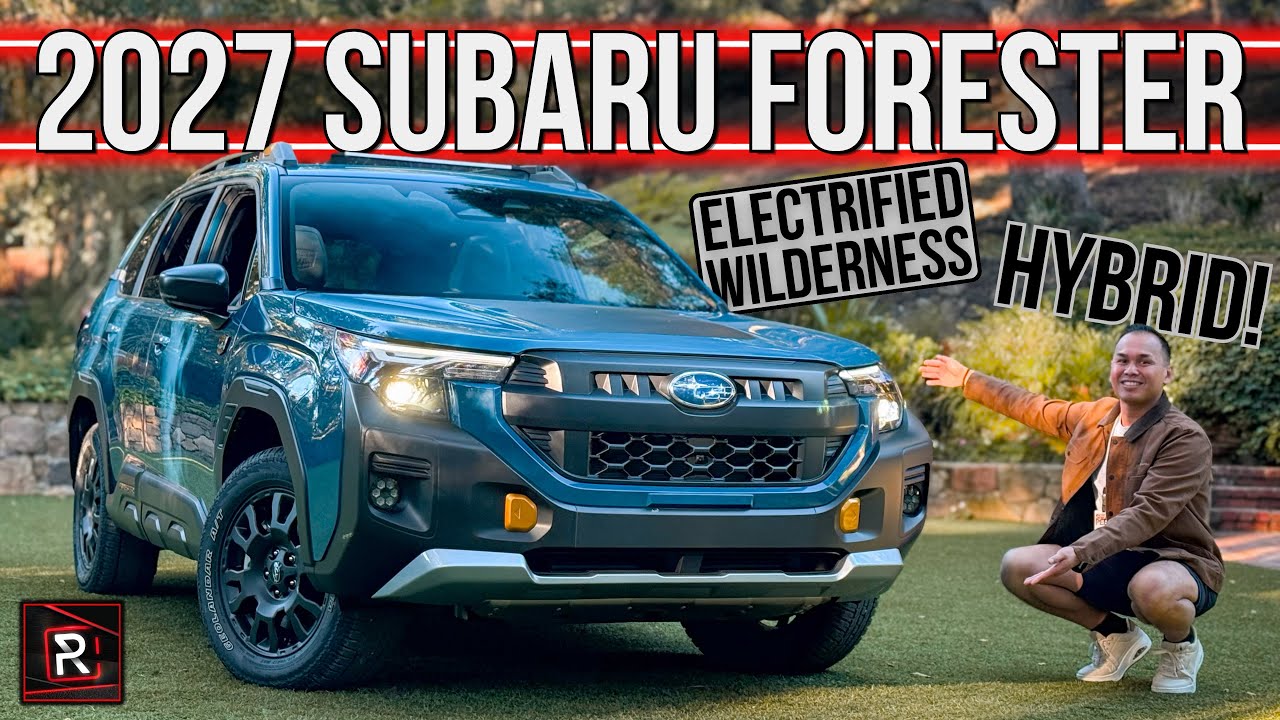 Electrified Overlander! | 2027 Subaru Forester Wilderness Hybrid | Detailed First Look