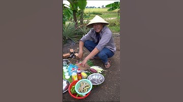 Bữa Cơm Quê Cá Chốt Kho Tiêu Canh Chua Cá Sặc #1  |  #mienque #fishing #vlogdoi