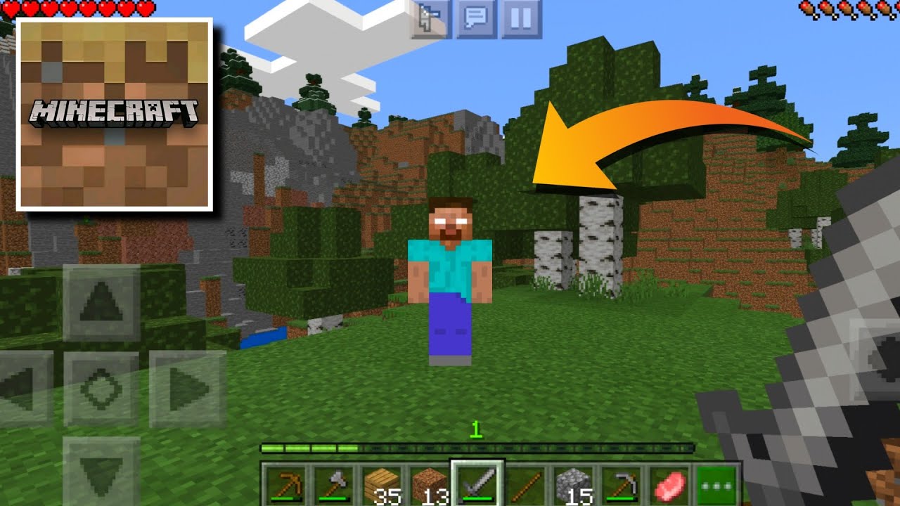 I Found Herobrine In Minecraft Trial Youtube I Found Herobrine In Minecraft Trial Youtube