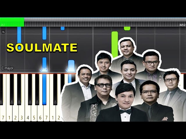 Kahitna - Soulmate (Piano Tutorial)
