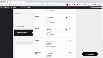 Fiji 2 Settings - Generic Settings