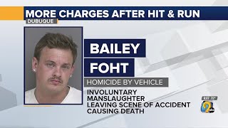 Man faces additional charges after killing Dubuque woman in hit-and-run