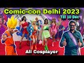 Comic con delhi 2023  comic con 2023 live  comic con 2023 delhi  nsic exhibition ground