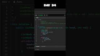LeetCode 203 | Remove Linked List Elements #100daysofcode #leetcodechallenge #javaprogramming