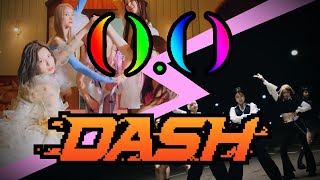 NMIXX (ft. Jini) - 'O.O x Dash' Mashup || UNOFFICIAL MUSIC VIDEO