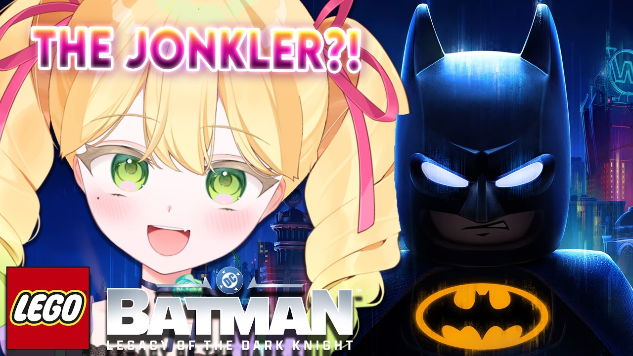 【LEGO BATMAN: LEGACY OF THE DARK KNIGHT】miki's first ever lego game!!