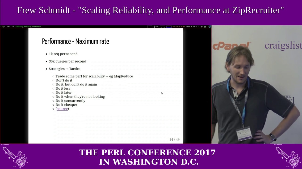 fREW Schmidt - "Scaling, Reliability, and Performance at ZipRecruiter"
