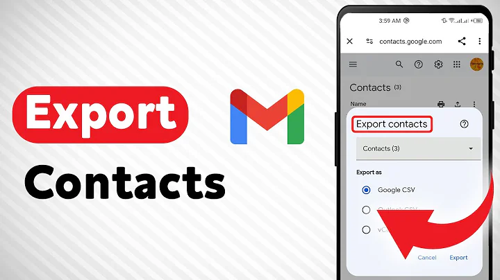 How To Export Contacts on Gmail (Updated)