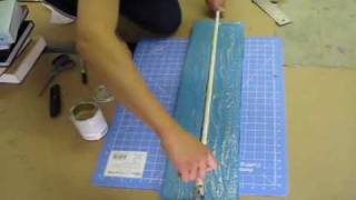 How to build a foam / latex katana style sword Tutorial part 4 of 8
