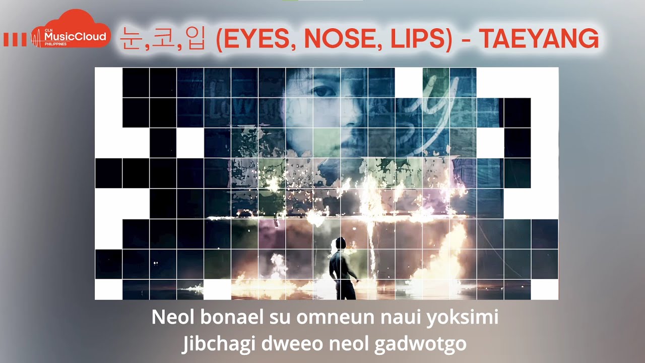 눈,코,입 (EYES, NOSE, LIPS) TAEYANG (Lyrics/Subtitle) Song Request