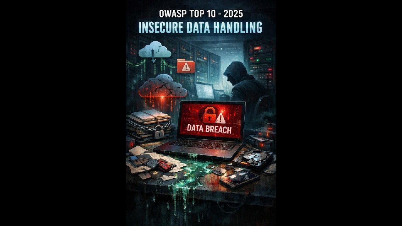 OWASP Top 10 (2025) – Insecure Data Handling Explained | A04, A05 & A08 ...