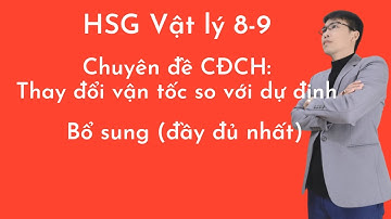 Bồi Dưỡng HSG Lớp 8,9 | Vật Lý 8 Nâng Cao | Chuyên Đề Chuyển Động Cơ Học | Đầy Đủ Nhất (Bổ Sung)