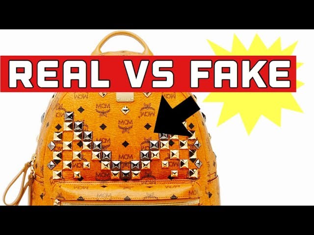 HOW TO: Tell The Difference Between A REAL/FAKE MCM Backpack | 6b.u5ch.com