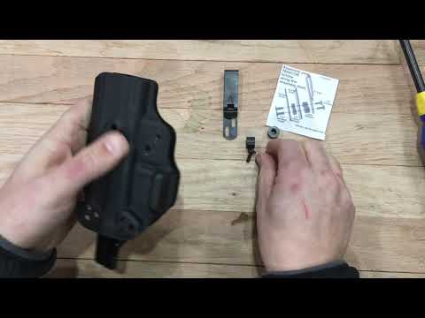 Tenicor T1 Clip Mod1 (over the trigger guard) Installation