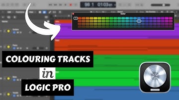 QUICK LOGIC TIP How To Colour Your TRACKS & REGIONS