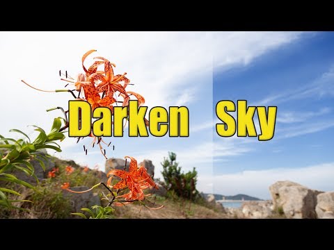 (포토샵 PPW) Darken sky