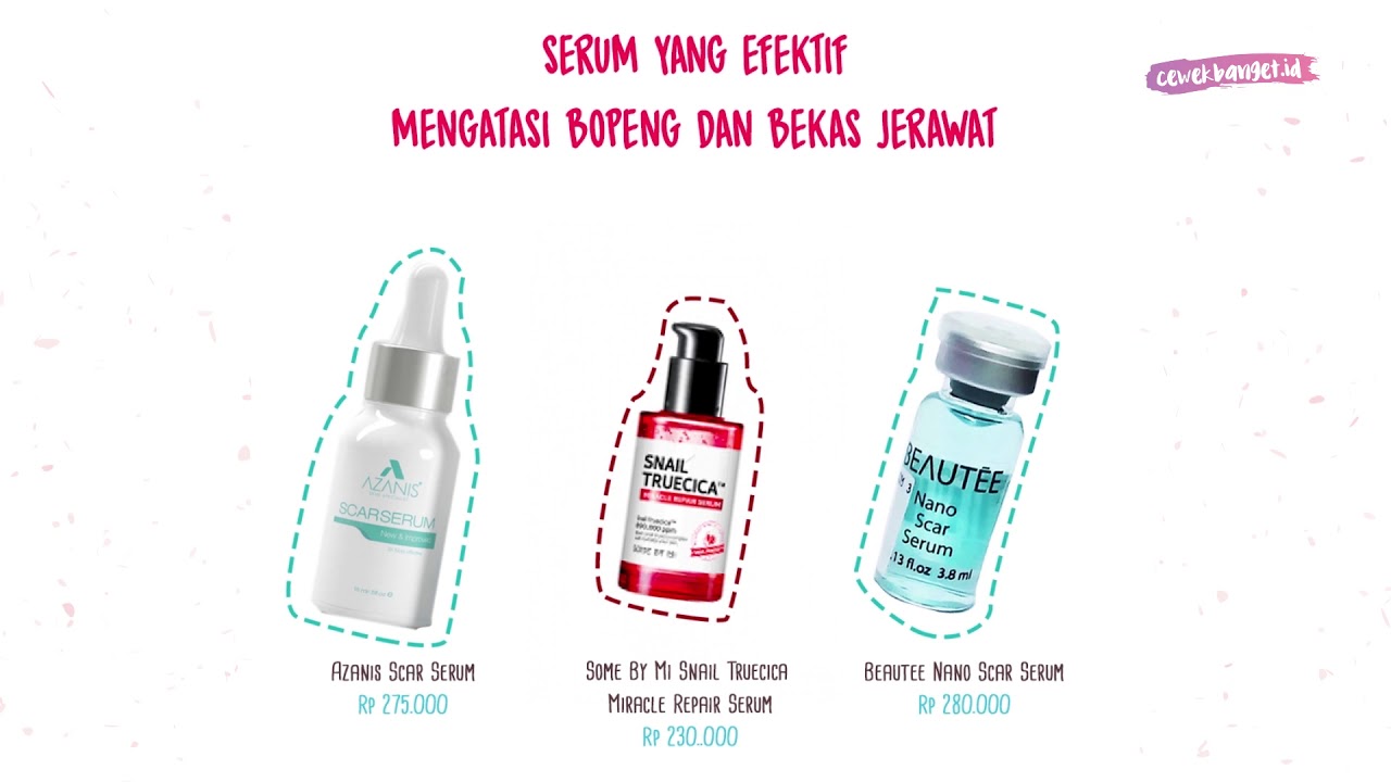PRODUK PEMBASMI JERAWAT SESUAI JENIS KULIT 