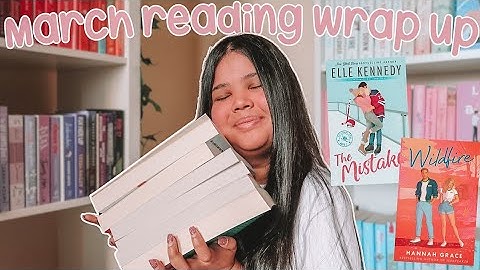 All The Books I Read In March | March Reading Wrap Up 📚✨