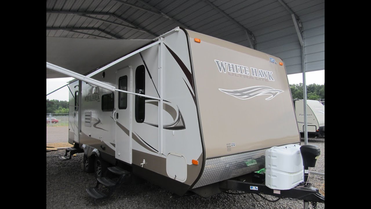 SOLD! 2014 Jayco White Hawk 23MBH SALE PRICE $14,700.00 @ NiceCampers.com 479-229-1499
