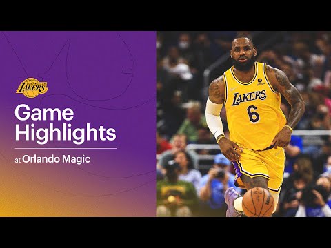 HIGHLIGHTS | LeBron James (29 pts, 7 reb, 5 ast) @ Orlando Magic