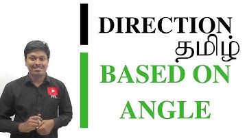 DIRECTION(TAMIL) - QUESTIONS BASED ON ANGLE - LESSON 5