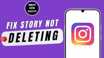 How to Fix Instagram Story Not Deleting Problem! [Updated]