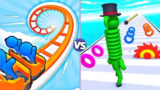 Runner coaster Game vs Long Neck Run | All Levels - Gamplay"Android,iOS Profile