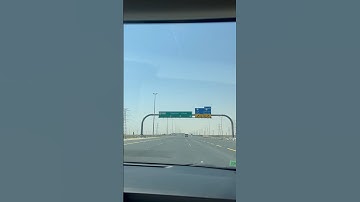 Way to Saudi Border #kuwait #travel #kuwaitcity #video