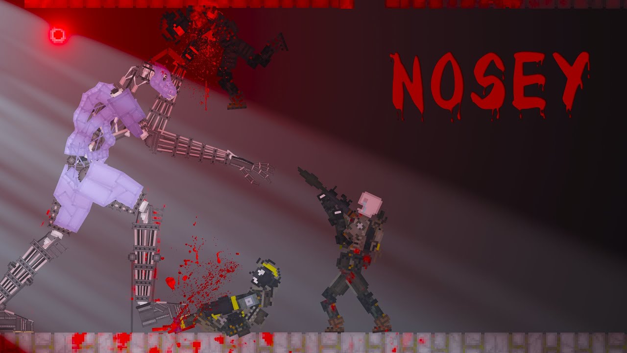 Monsters Attack Humans In People Playground