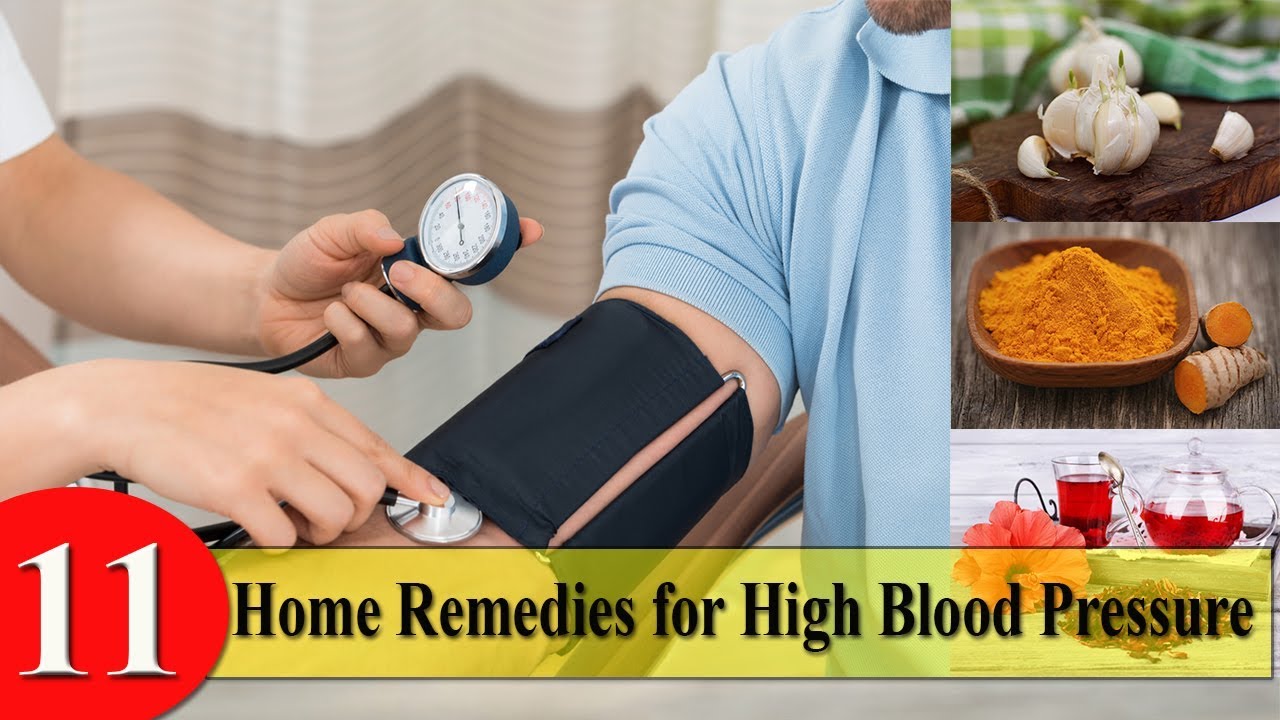 11 Home Remedies For High Blood Pressure Youtube