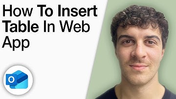 How To Insert Table in Outlook Web App [2025 Full Guide]