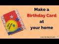 Make a Birthday Pop-up Card at Your Home (DIY) | Learn By Watch Crafts