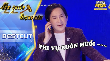 Những khoảnh khắc mặn hơn muối biển của NSƯT Kim Tử Long | Sàn Chiến Giọng Hát | Bestcut