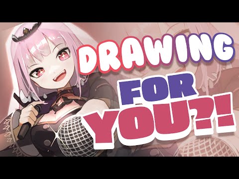【Drawing Your Requests】Would You Like to Own Some Fine Reaper Art? #hololiveenglish