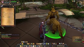 Neferset Prison Quest ID 27707 Playthrough Uldum