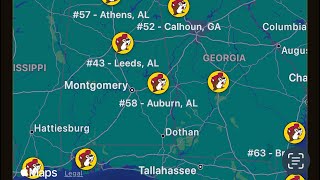 Beaver Tracker iOS app - Buc-ee’s Tracker