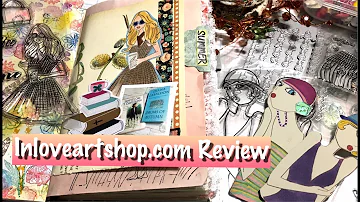 Inloveartshop Review | Craft Haul | Stamps and Diecuts