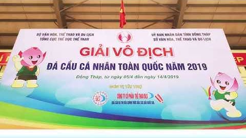 Bán Kết Đôi Nữ (Phú Thọ vs TP.HCM) Đá Cầu Vô Địch Toàn Quốc 2019