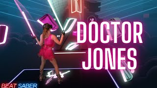 AQUA - Doctor Jones in Beat Saber! (Expert) Mixed Reality